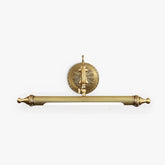 Vintage Brass LED Mirror Light for Bathroom